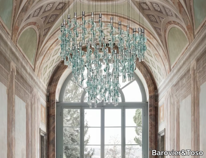 GERMOGLI - Venetian crystal pendant lamp _ Barovier&Toso