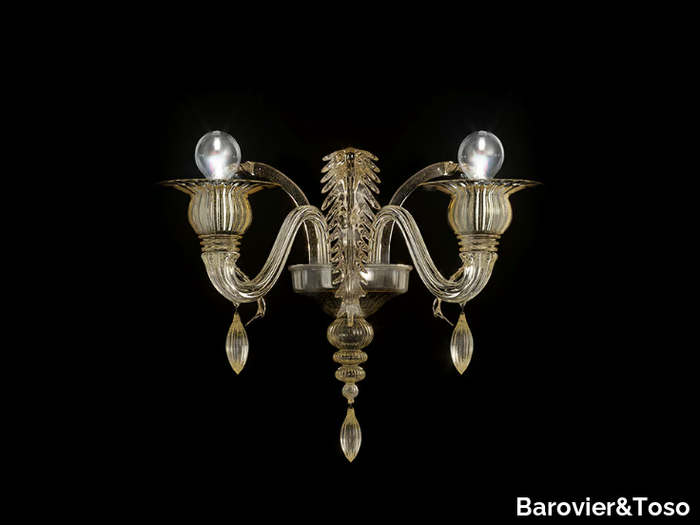 FEZ - Venetian crystal wall lamp _ Barovier&Toso