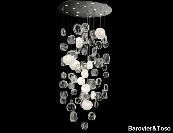 HANAMI - Venetian crystal pendant lamp _ Barovier&Toso