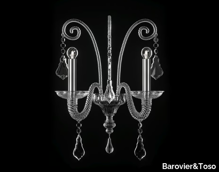 IZMIR - Venetian crystal wall lamp _ Barovier&Toso