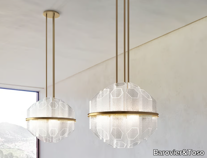 TRIM - Venetian crystal pendant lamp _ Barovier&Toso