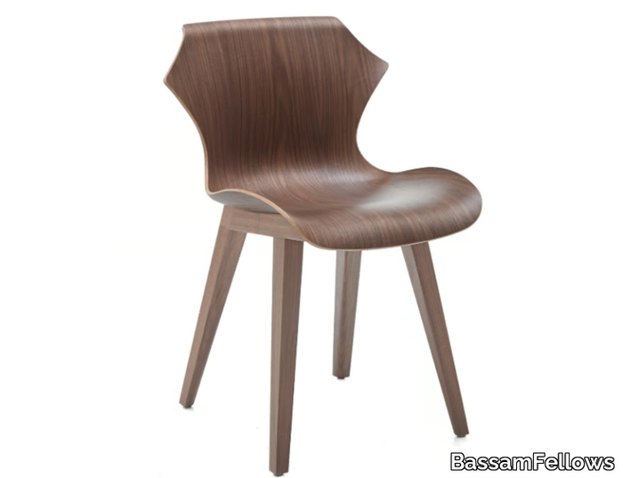 PETAL - Solid wood chair _ BassamFellows