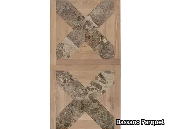 PATTERN OAK MARBLE - Oak and marble parquet _ Bassano Parquet