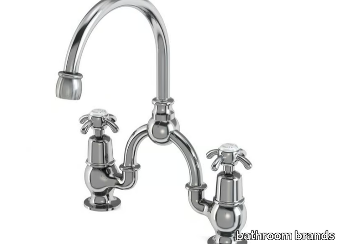 ANGLESEY - Countertop bridge mixer with aerator _ bathroom brands