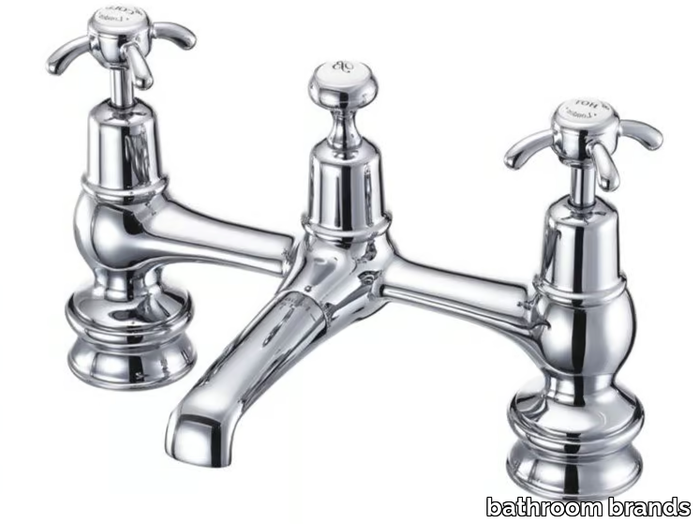 ANGLESEY REGENT - Countertop bridge mixer _ bathroom brands