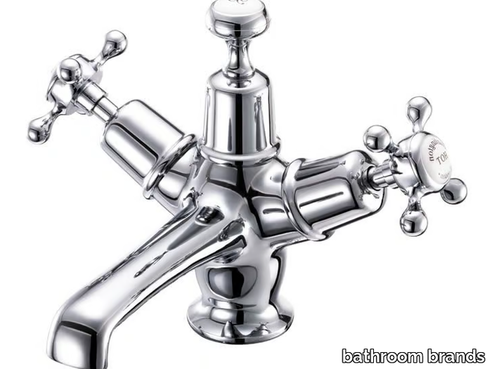 CLAREMONT - 1 hole washbasin mixer with automatic pop-up waste _ bathroom brands