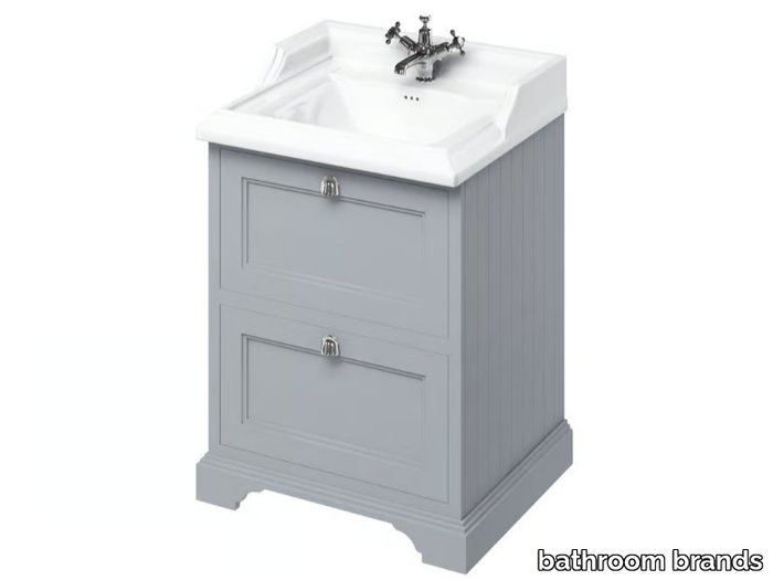 CLASSIC - Wooden vanity unit with drawers _ bathroom brands