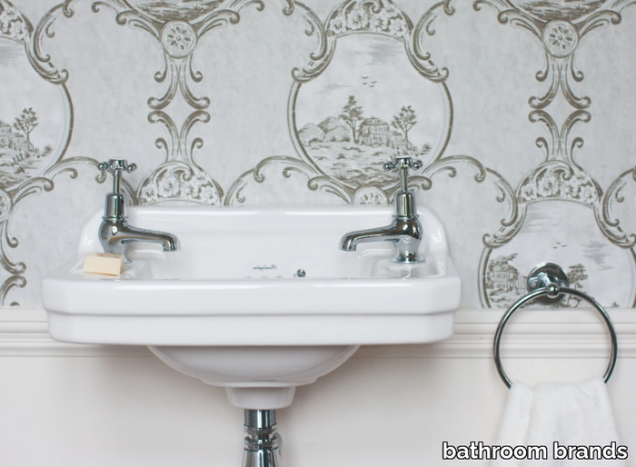 EDWARDIAN - Wall-mounted Vitreous China handrinse basin _ bathroom brands