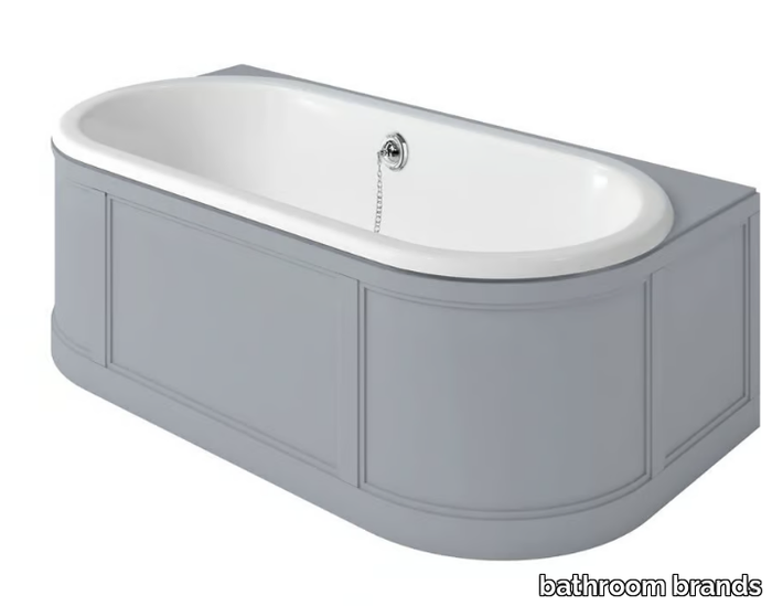 LONDON - Oval built-in acrylic bathtub _ bathroom brands