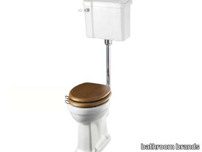 Toilet with external cistern - Floor mounted Vitreous China toilet with external cistern _ bathroom brands