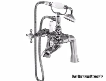 STAFFORD - Deck mounted 2 hole bathtub tap with hand shower _ bathroom brands