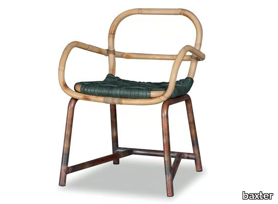 MANILA - Chair with armrests _ BAXTER