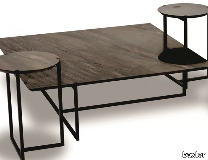 ICARO STONE - Square coffee table _ BAXTER