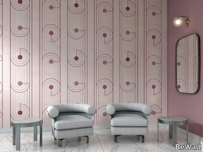 ART DECÒ - Geometric wallpaper _ BeWall