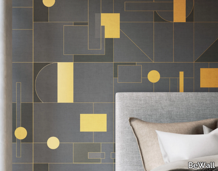 SUGGESTIONI GEOMETRICHE - Motif geometric wallpaper _ BeWall