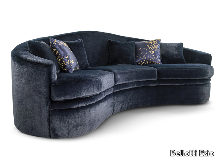 CROMIE - 3 seater velvet sofa _ Bellotti Ezio