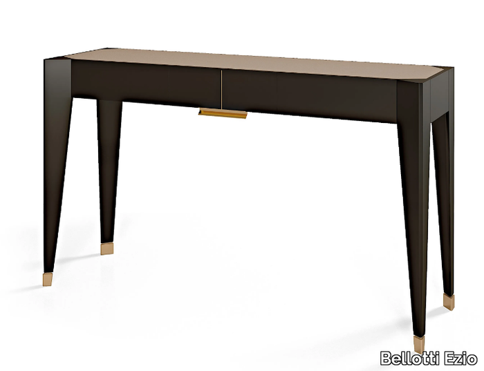 PARK AVENUE - Lacquered rectangular console table with drawers _ Bellotti Ezio