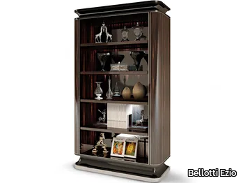 THE MAJESTIC - Open ebony bookcase _ Bellotti Ezio