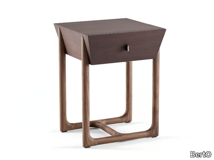 SERENAS - Solid wood bedside table _ BertO