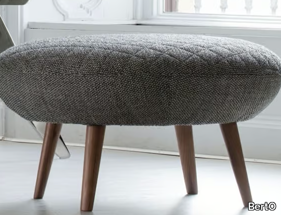 HANNA - Fabric footstool _ BertO