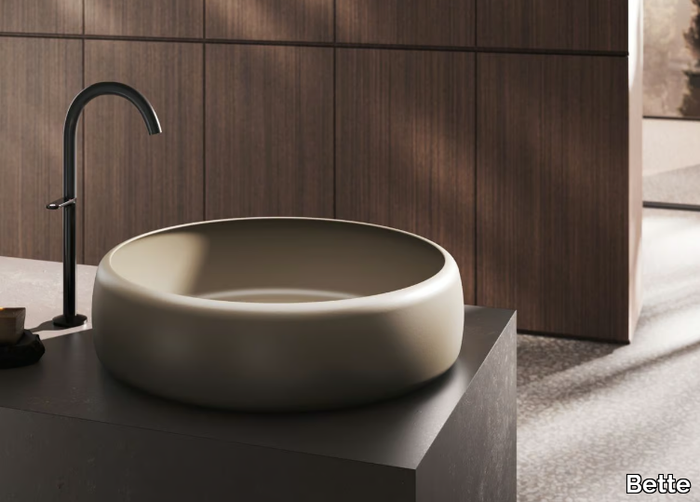 BETTECURVE SHELL - Round countertop washbasin _ Bette