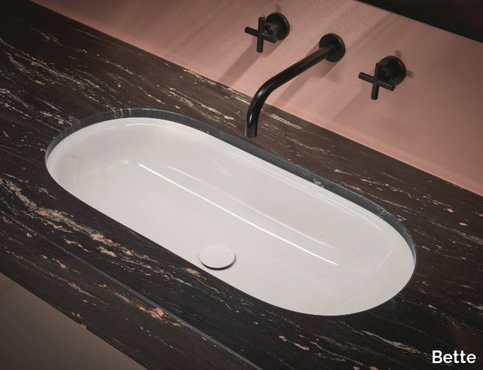 BETTECOMODO - Undermount rectangular washbasin _ Bette