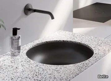 BETTEBALANCE - Undermount round steel washbasin _ Bette