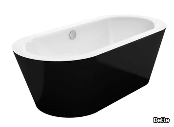 BETTESTARLET OVAL SILHOUETTE BICOLOUR - Freestanding bathtub _ Bette