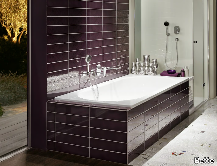 BETTESTARLET - Built-in enamelled steel bathtub _ Bette