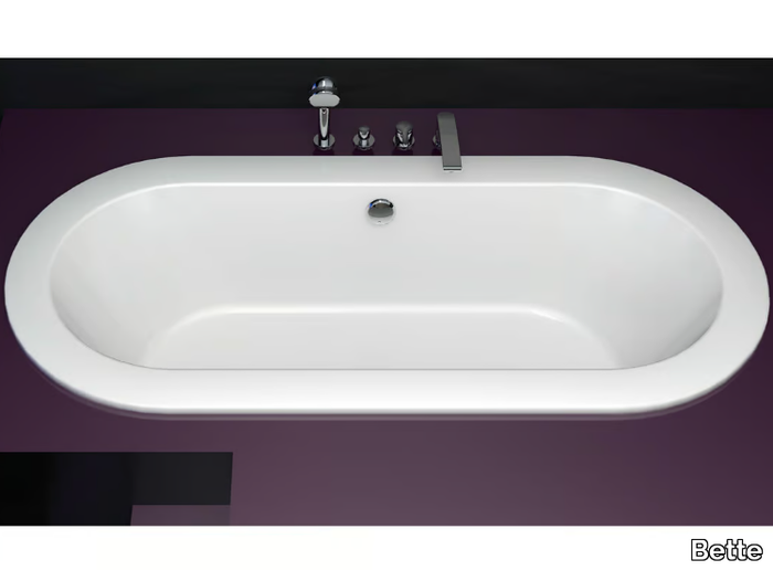 BETTESTARLET OVAL - Built-in bathtub _ Bette