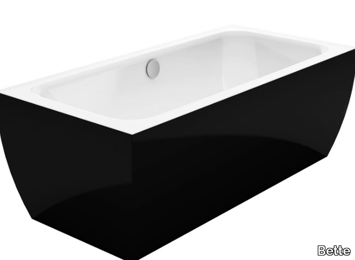 BETTECUBO SILHOUETTE BiCOLOUR - Freestanding rectangular bathtub _ Bette