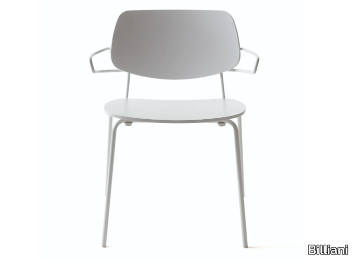 DOLL 560 - Metal chair with armrests _ Billiani