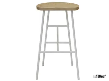 PUCCIO 715 - High ash stool with footrest _ Billiani