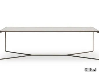 MARCEL 470 - Rectangular steel coffee table _ Billiani