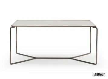 MARCEL 472 - Rectangular steel coffee table _ Billiani