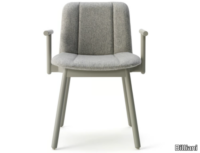 HIPPY 636 - Fabric chair with armrests _ Billiani