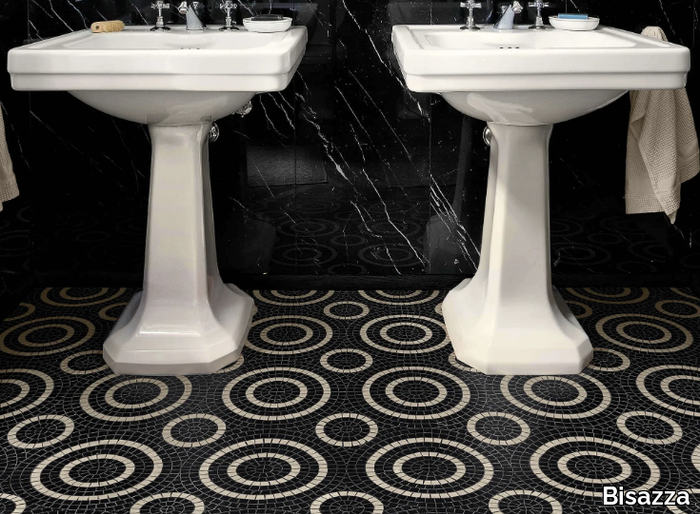 BELGIOIOSO NERO - Marble mosaic _ Bisazza