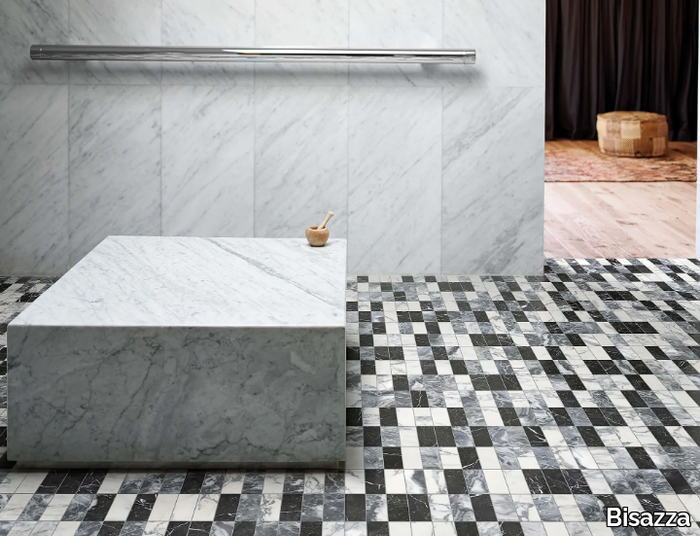 MODULO 1 CHIAROSCURO MATT - Marble flooring _ Bisazza