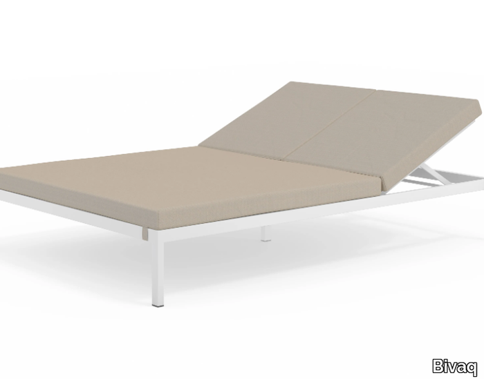 CLUB - Recliner aluminium sun lounger _ Bivaq