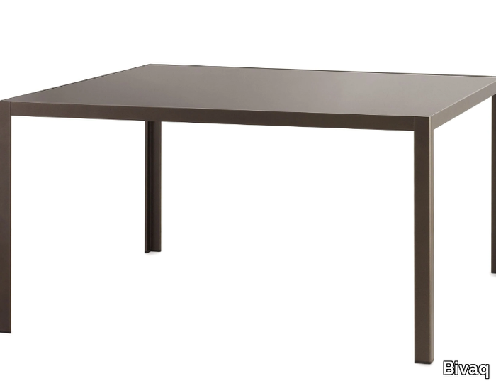 DATS - Rectangular aluminium garden table _ Bivaq