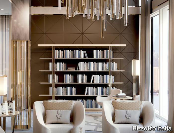 SYMPHONY - INFINITY - Open bookcase _ Bizzotto Italia