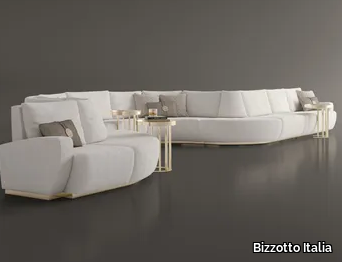 DUNE - Sectional curved sofa _ Bizzotto Italia