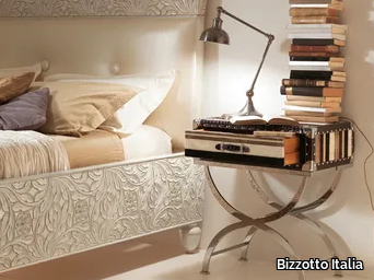 559 - Bedside table with drawers _ Bizzotto Italia