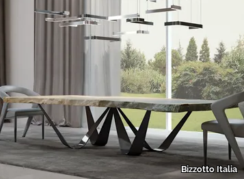 REVERSE - Rectangular briar table _ Bizzotto Italia