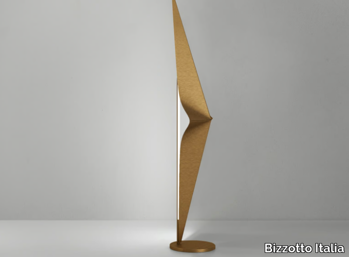 NOSHI - Aluminium floor lamp _ Bizzotto Italia