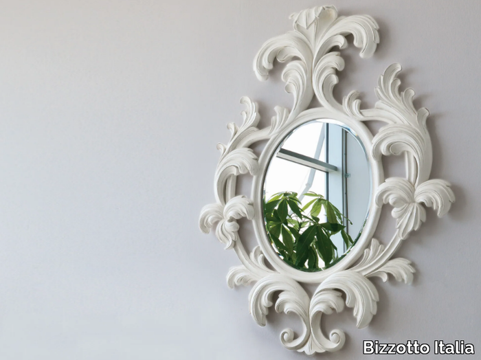 Mirror - Wall-mounted framed mirror _ Bizzotto Italia