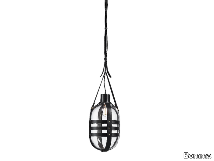 TIED-UP ROMANCE - Blown glass pendant lamp _ Bomma