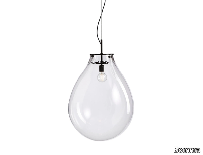 TIM - Blown glass pendant lamp _ Bomma