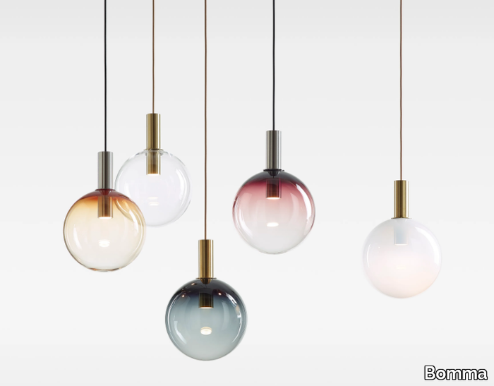 DIVINA - Blown glass pendant lamp _ Bomma