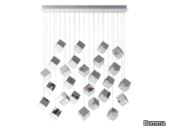 PYRITE 26 RECTANGULAR - LED crystal pendant lamp _ Bomma